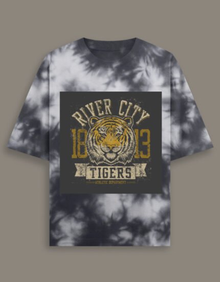 Unisex Tie Dye Oversized T-Shirt