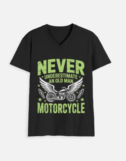 Unisex V Neck T-Shirt DTF Printing